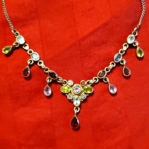 Multi stoned necklace